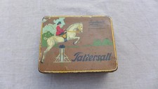 Antike Engelhardt Tattersall Zigarettendose Blechdose Pferd Bremen um 1910 Cairo