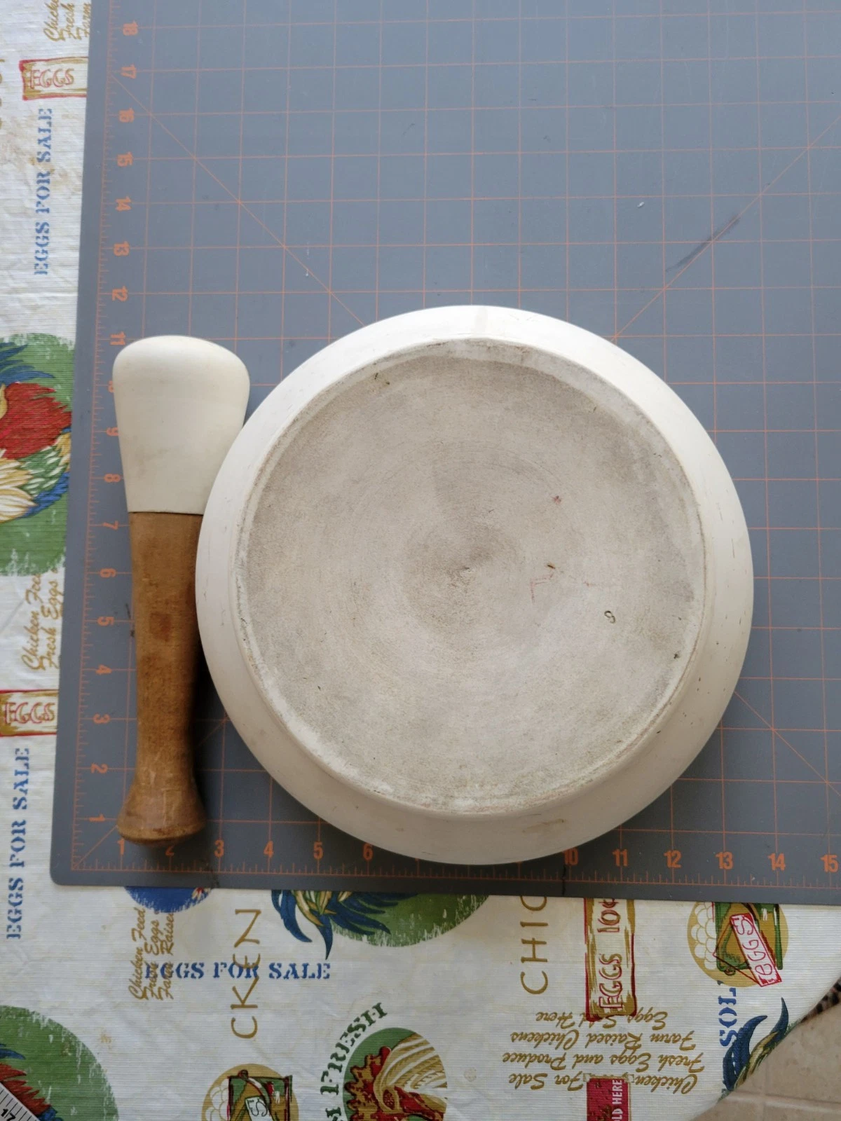 Rare Large Antique Apothecary Pharmacy Stone Drug Store Mortor And Pestle