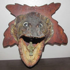 1954 Northern PIKE Head Skull Fish Taxidermy Mount Lake of the Woods Canada — photo 1