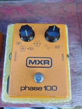 Vintage MXR phaser guitar effects pedal original box Phase 100 1970's Clean