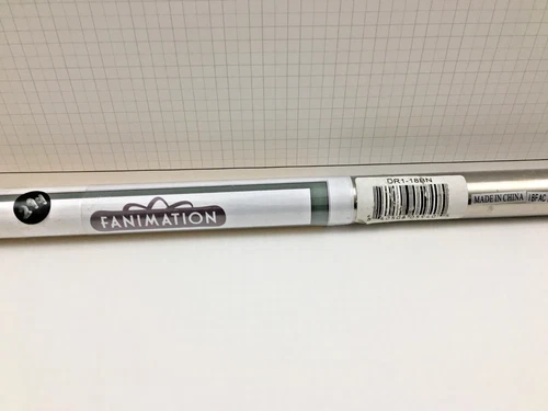 FANIMATION 18" 1" OD Brushed Nickel Extension Non-Threaded Downrod, DR1-18BN - Picture 1 of 5