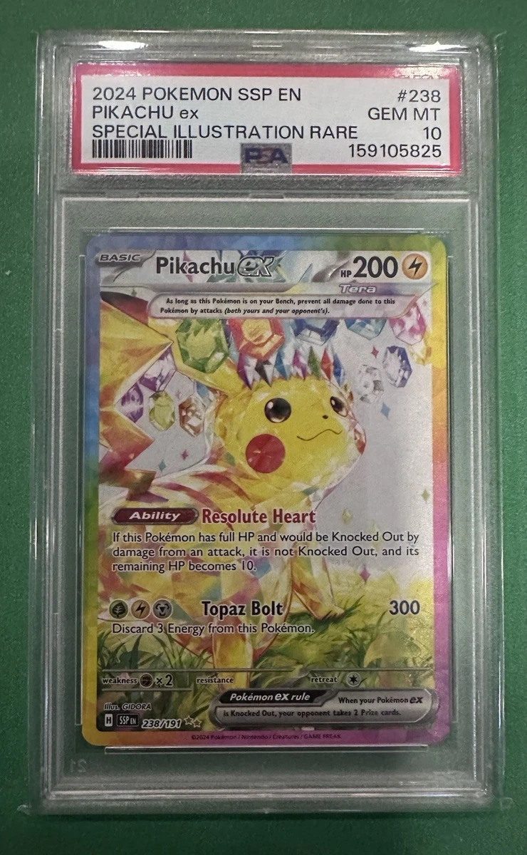 25+ Pikachu Ex 238/191 Sv08: Surging Sparks for sale | Updated Oct