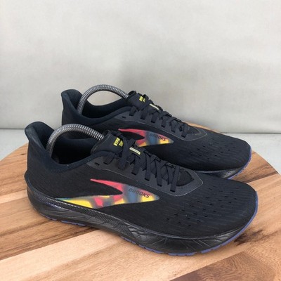 Brooks Hyperion Tempo Womens Running Shoes Black Multi Color Cushioned Size 11 B