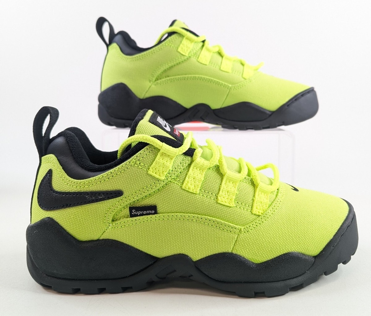 Supreme Nike SB Darwin Low – Men's 6 - Green Volt Black White