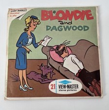 Blondie And Dagwood View Master 1966 Stereo Pictures B537 Sawyers