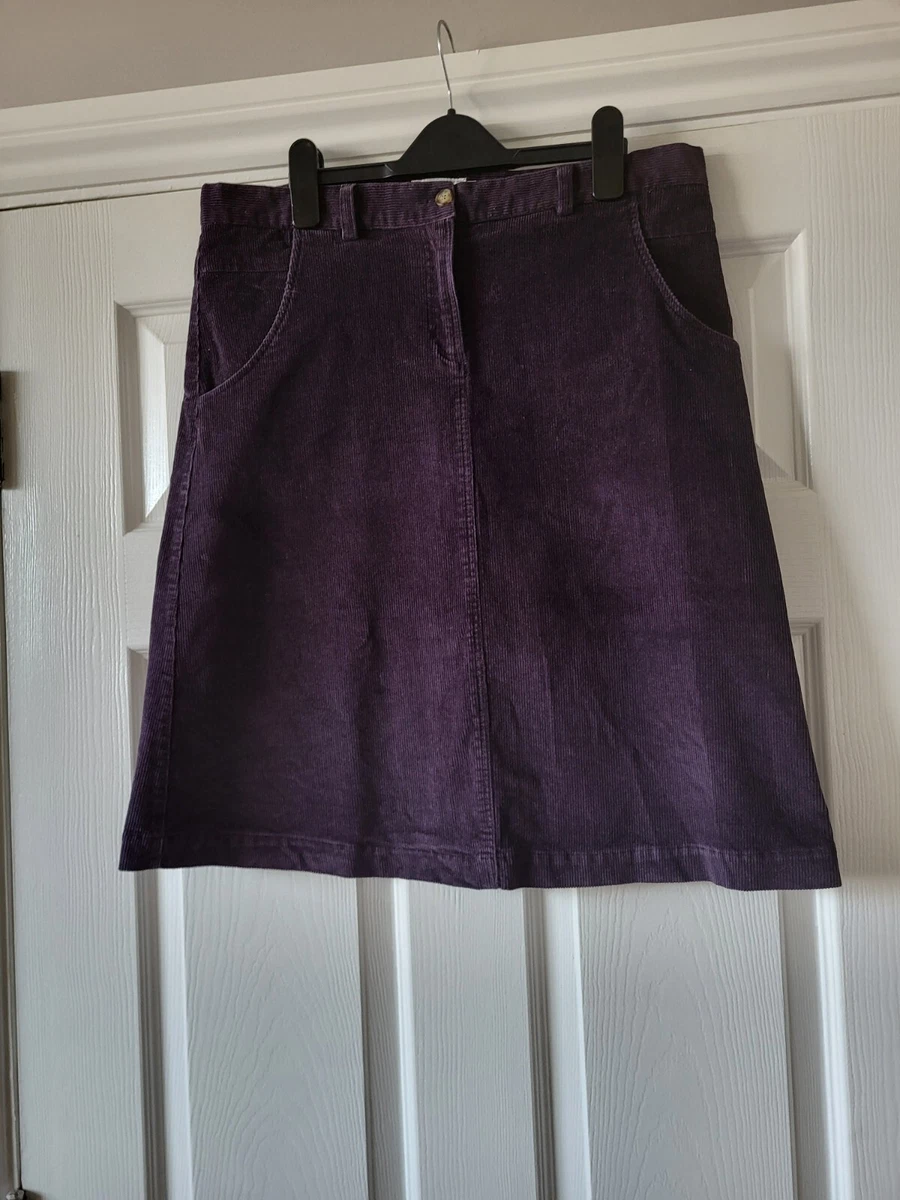 Cord skirt top size 10