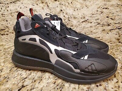 Men's Adidas ZoneBoost Basketball Shoes Black/Grey/Red #EG5760 Sz 10.5 DS |  eBay