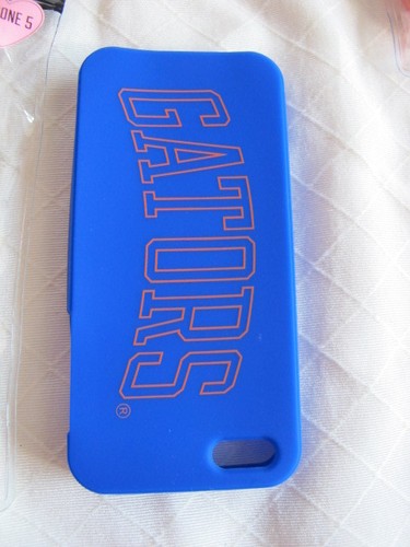 FUNDA SUAVE VICTORIA'S SECRET ROSA COLEGIADA IPHONE 5 GATORS AZUL - Imagen 2 de 3