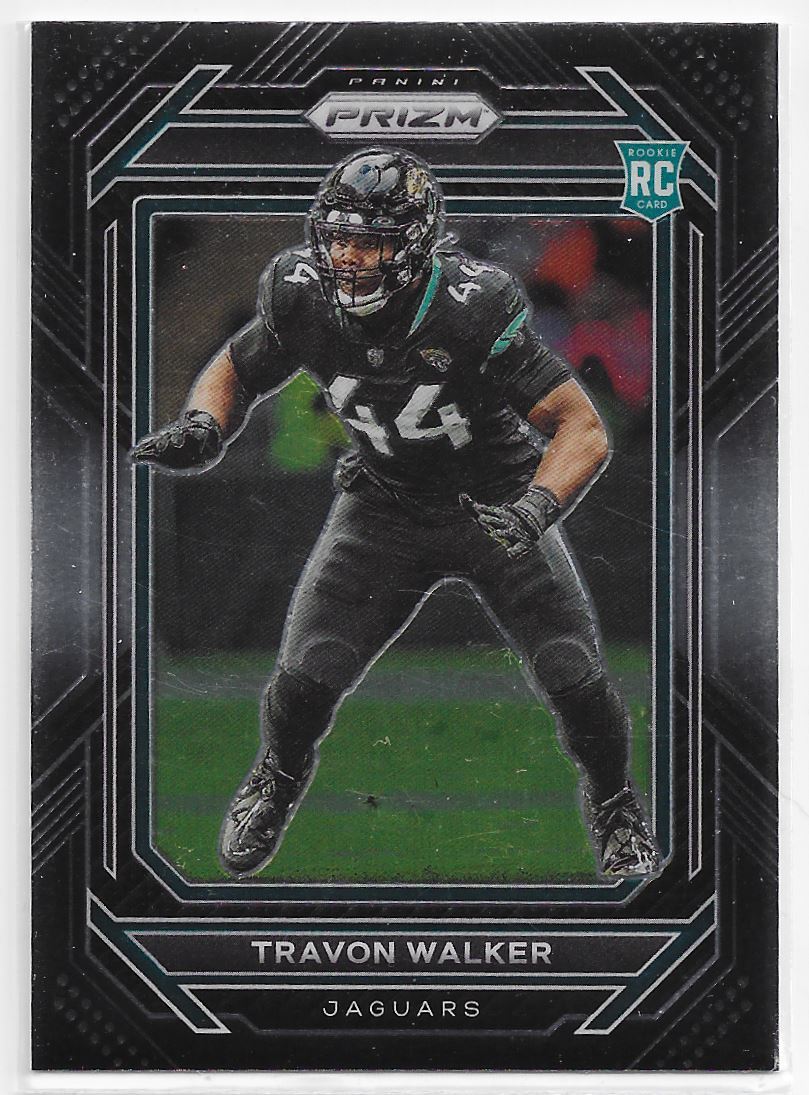 2022 Panini Chronicles Prizm Black Travon Walker Rookie Jacksonville Jaguars