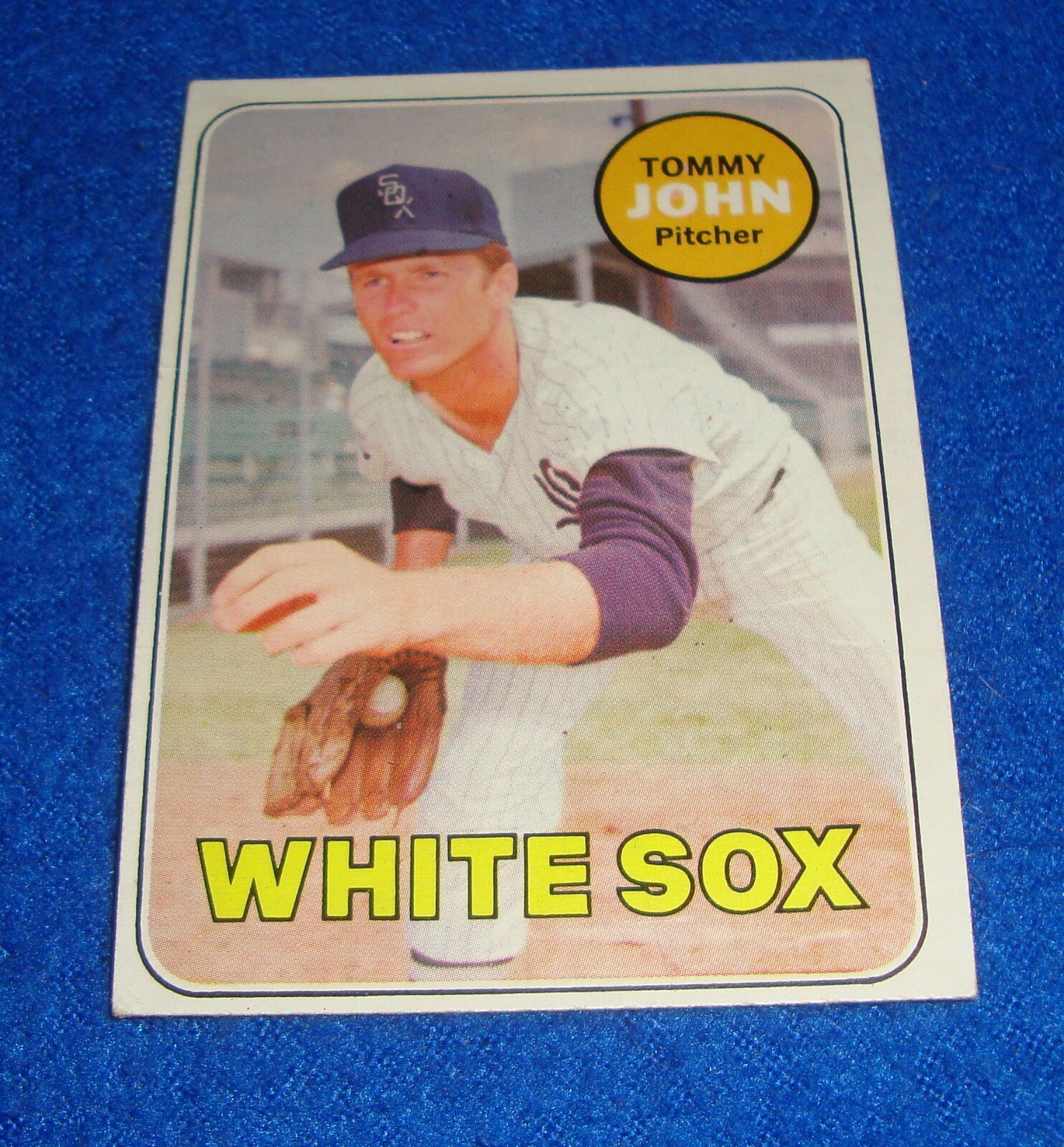 1969 Topps Tommy John Card #465 Chicago White Sox | eBay
