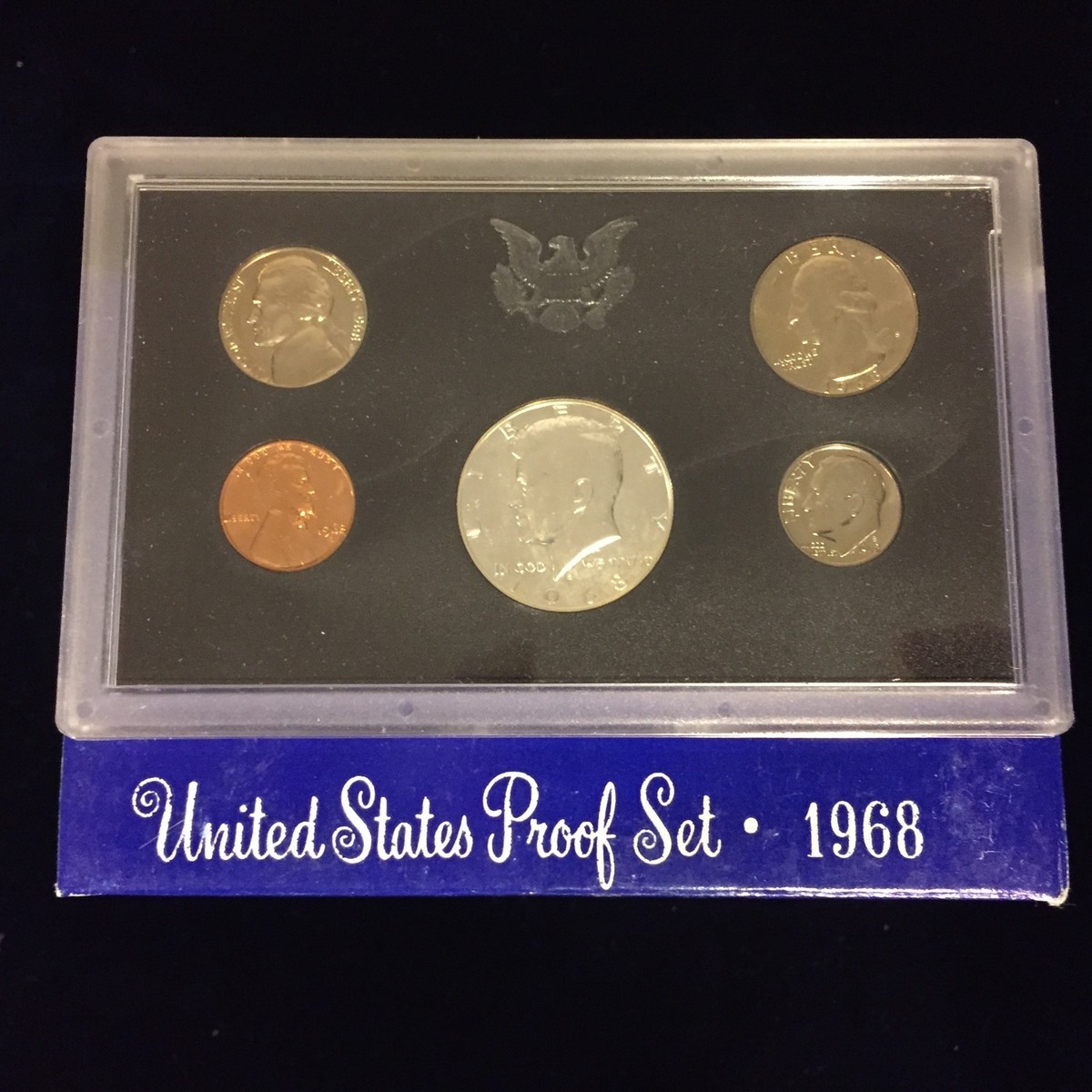1968 US Mint Proof Set 5 Piece Silver-Clad Set OGP | eBay