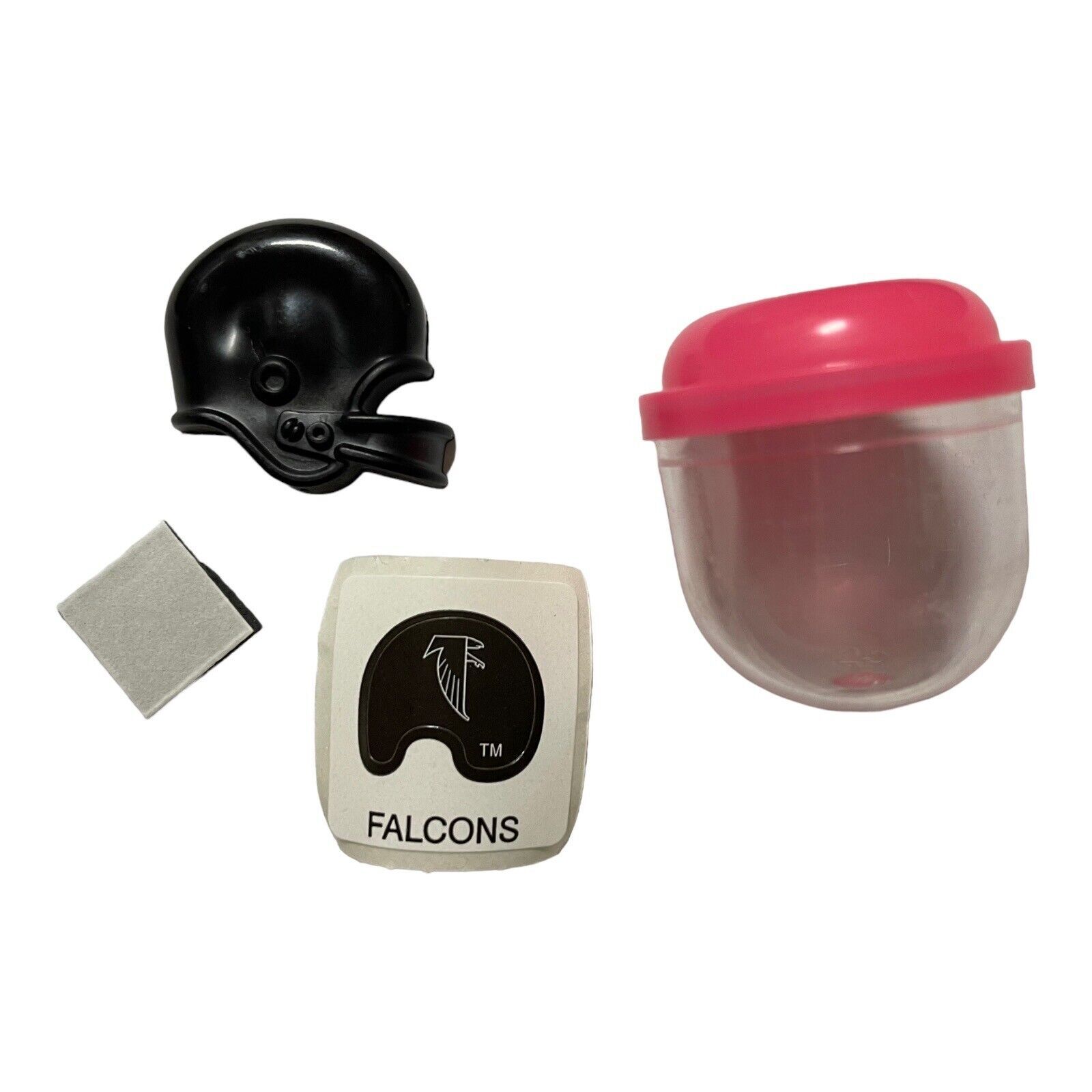 Atlanta Falcons Mini Helmet Magnet With Sticker And Stick On Magnet Strip