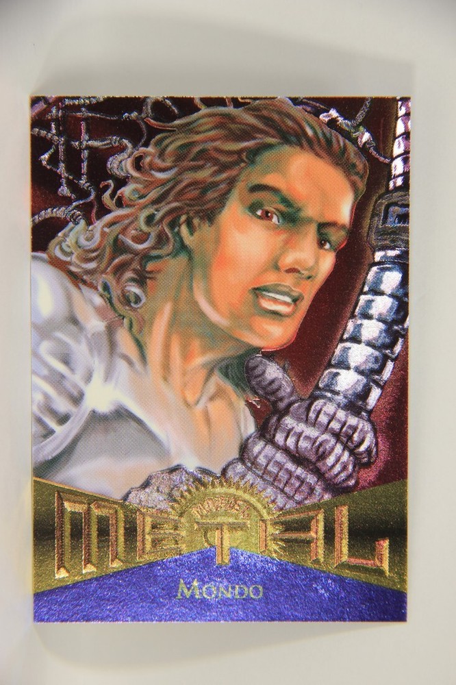 Marvel Metal 1995 Trading Card #105 Mondo ENG Fleer L003740