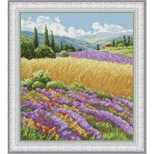 Counted Cross Stitch Kit Summer Landscape DIY