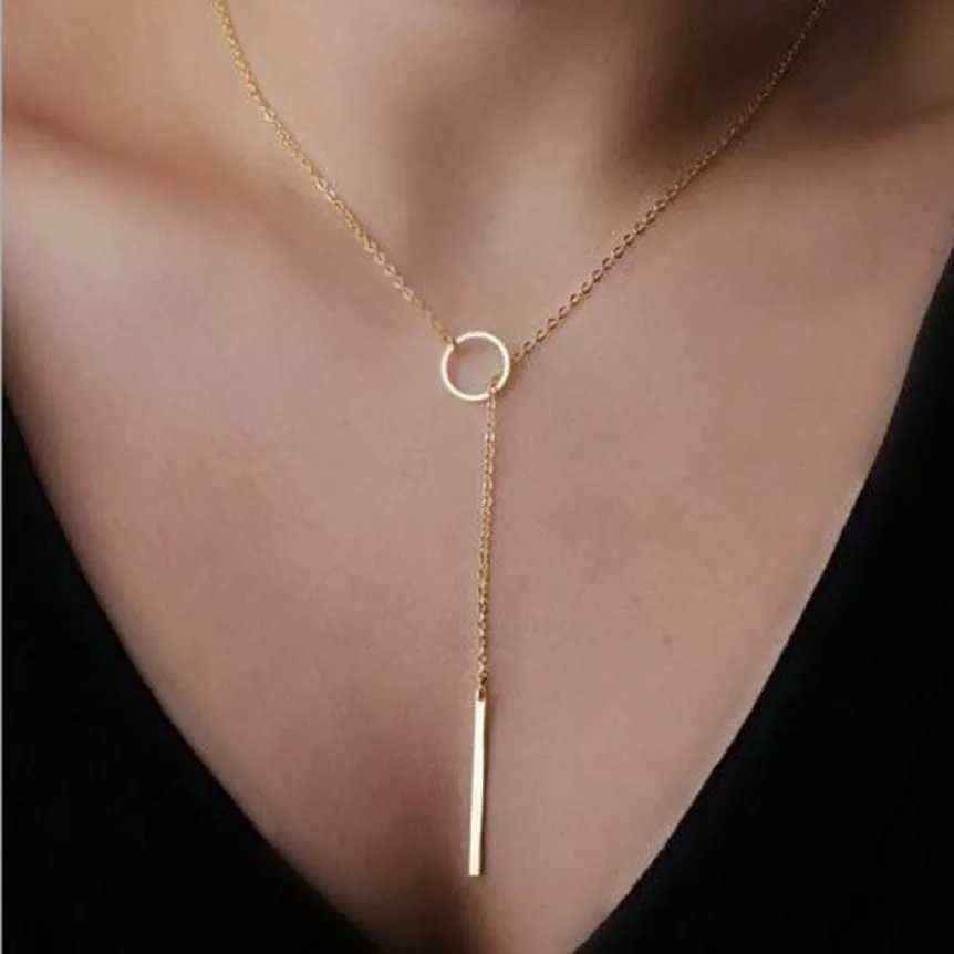Choker drop hotsell chain necklace