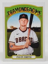 2021 Topps Heritage High Number Baseball Base Rookie #570 Pavin Smith RC
