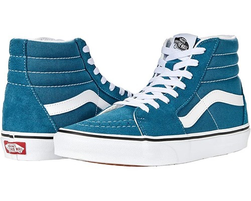 coral high top vans