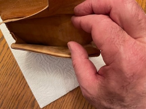 Genuine Brown Cobra Snake Skin Men's Wallet Bifold SnakeWallet - Imagen 6 de 9