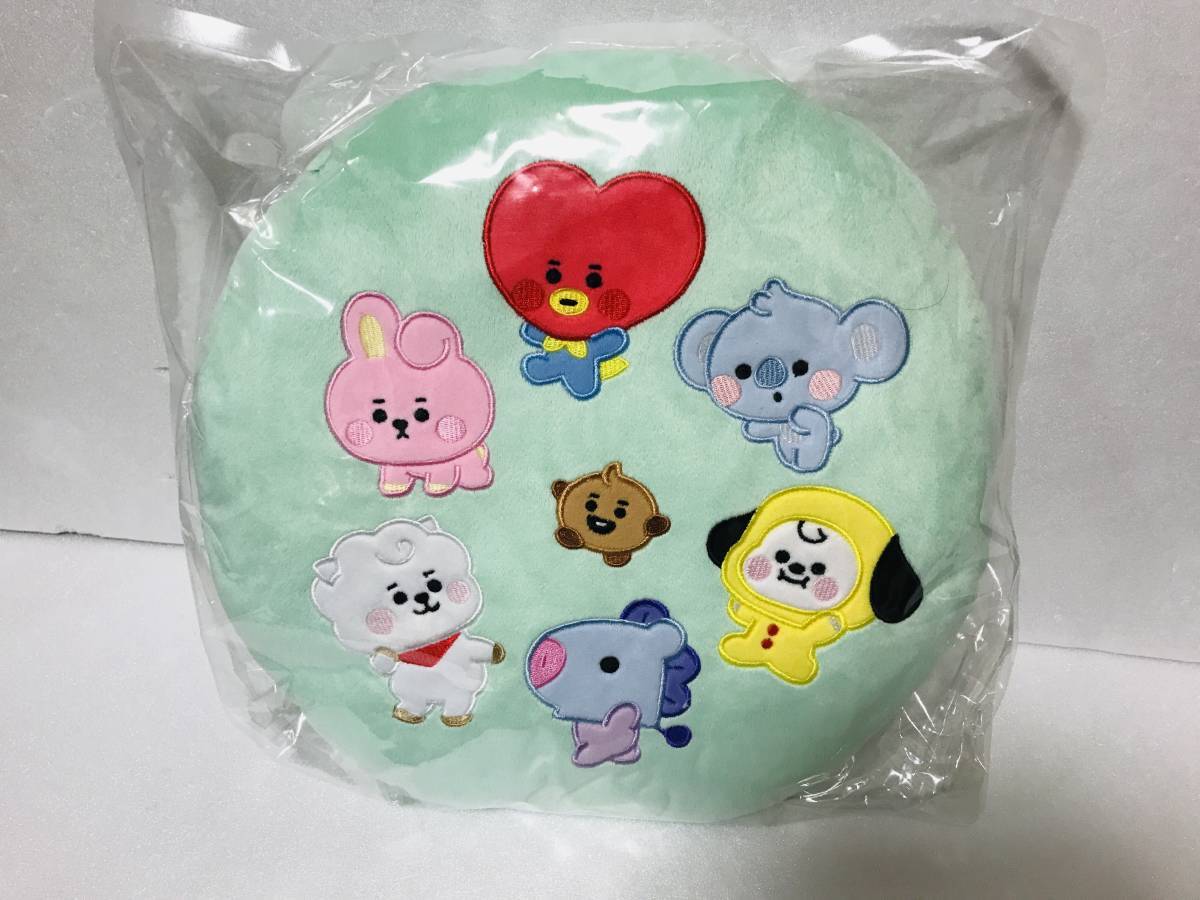 新品　【モーリーオンライン限定】BT21　クッション BT21 Round Cushion Molly Fantasy Online Store Limited All