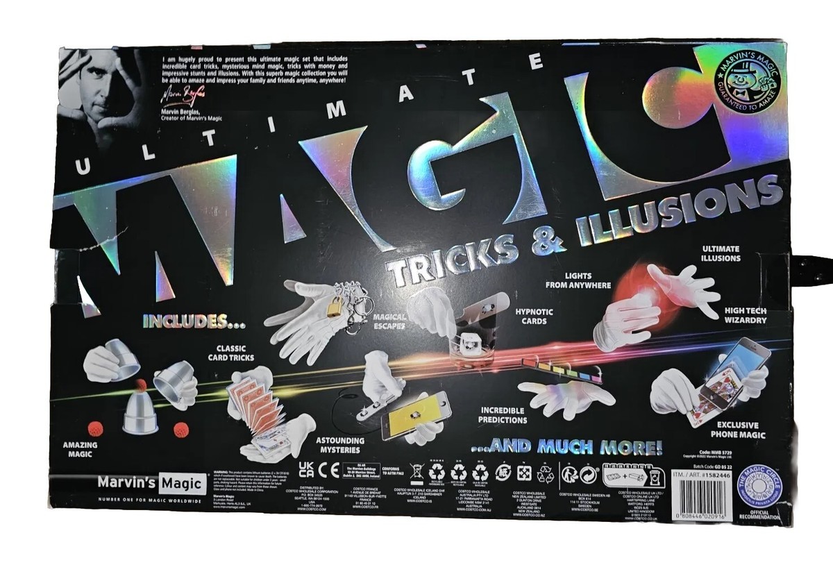 1 Complete Set Marvin's Magic Ultimate Magic Set 400 Tricks