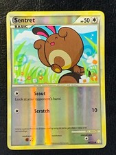 Sentret 80/123 Reverse Holo Pokemon HeartGold SoulSilver