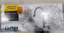 American Standard Marchand 1Handle Pull-Down Sprayer Kitchen Faucet in S. Steel