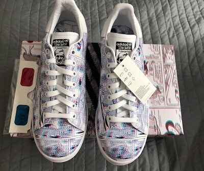 NEW Adidas x Disney Mickey Mouse Stan Smith FW2895 White Black