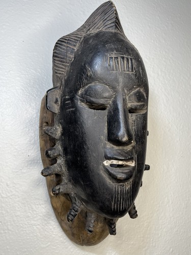 Mblo Portrait Maske.  Baule People, Côte d'Ivoire. - Bild 4 von 12