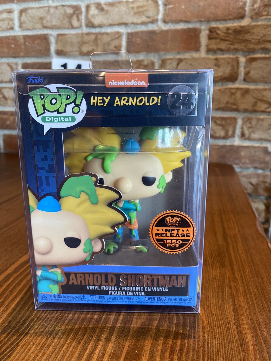 Arnold Shortman Slimed Nickelodeon Funko Pop Redeemable Release LE