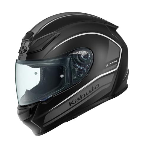 OGK Kabuto Bike Helmet Full Face SHUMA NOVA (Nova) Flat Black Gun 