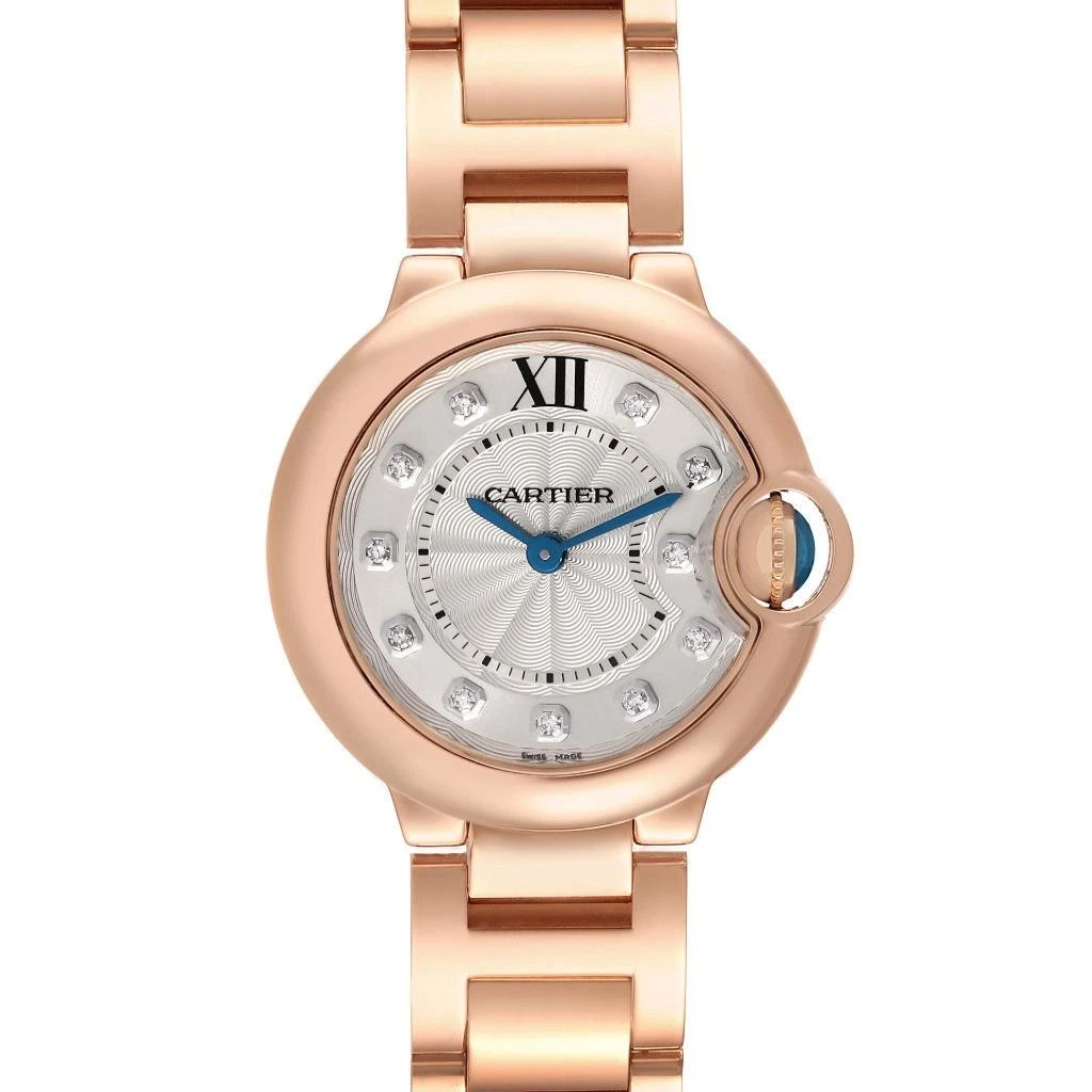 Cartier women's rose gold watches hot sale