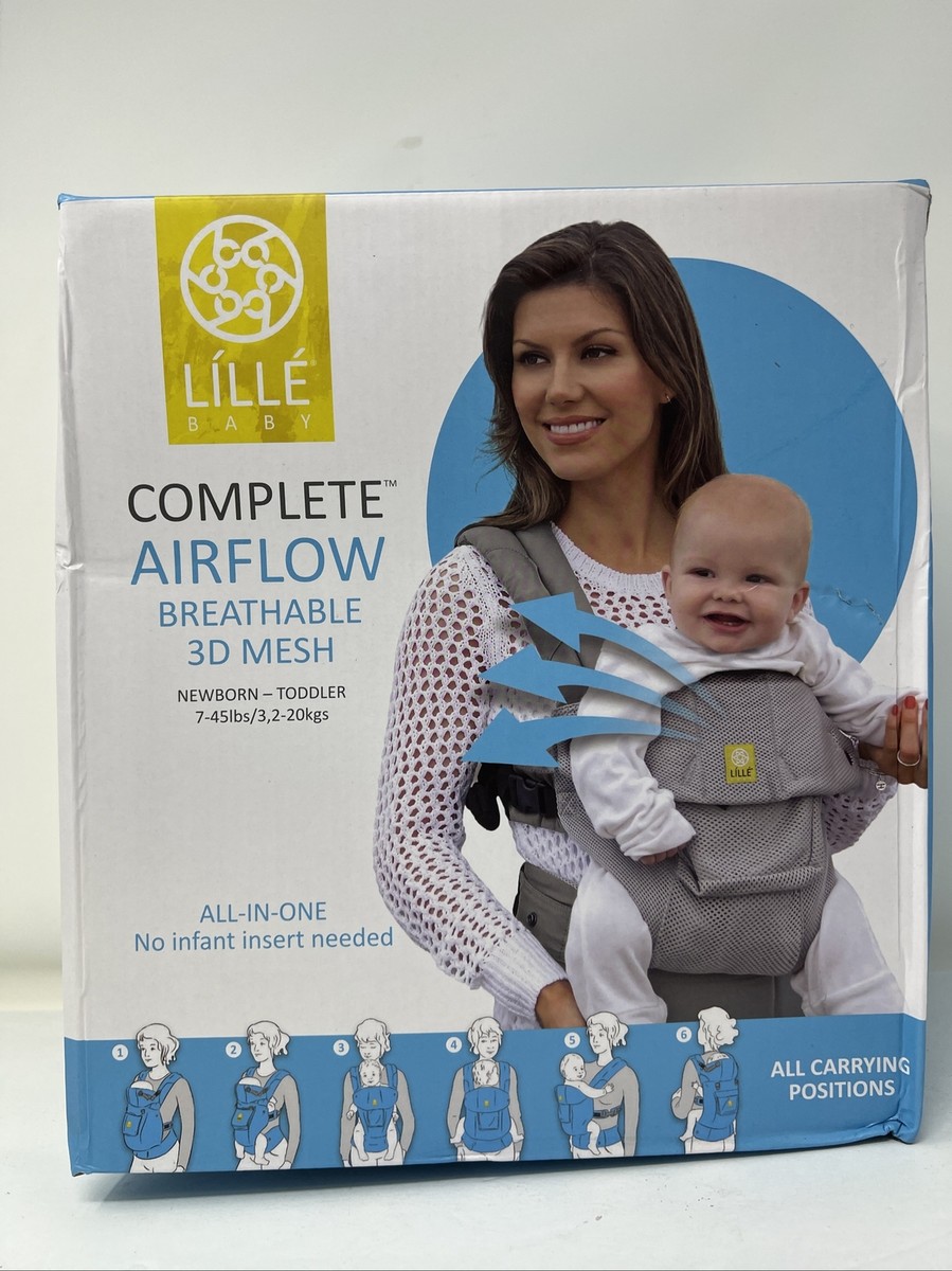 LILLEbaby COMPLETE 6-in-1 Baby Mesh Carrier Airflow Pockets