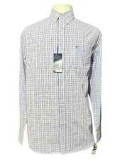 Izod Performance Comfort Long Sleeve Button Down Dress Shirt Men  s XL New