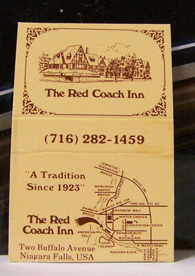 Red Coach Inn Mini Matchbook