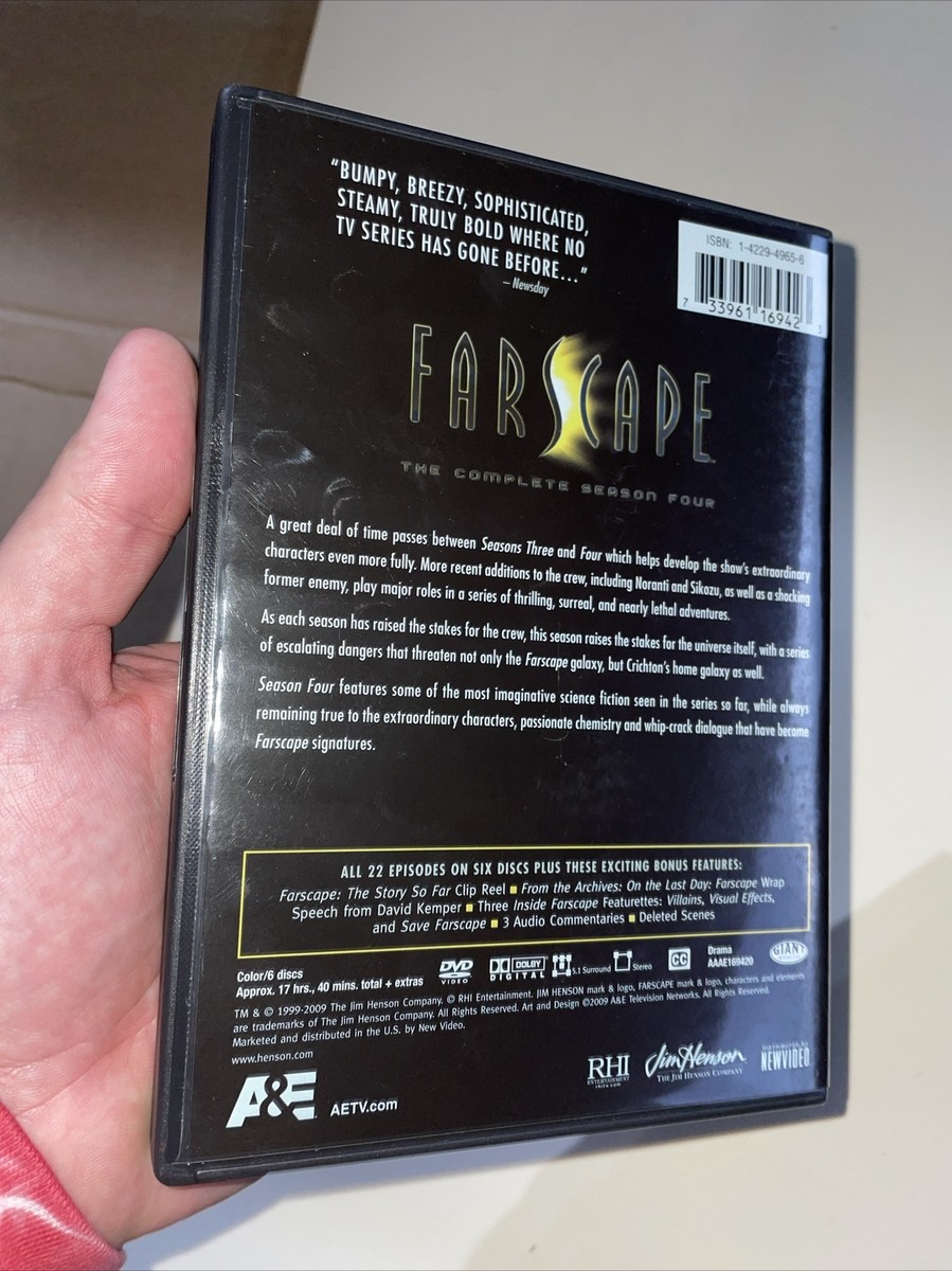 Farscape: The Complete Season Four (DVD, 2009, 6-Disc Set