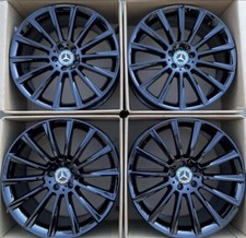 20 Mercedes S Class S550 S560 Black Factory Oem Stock Original Wheels Rims Amg