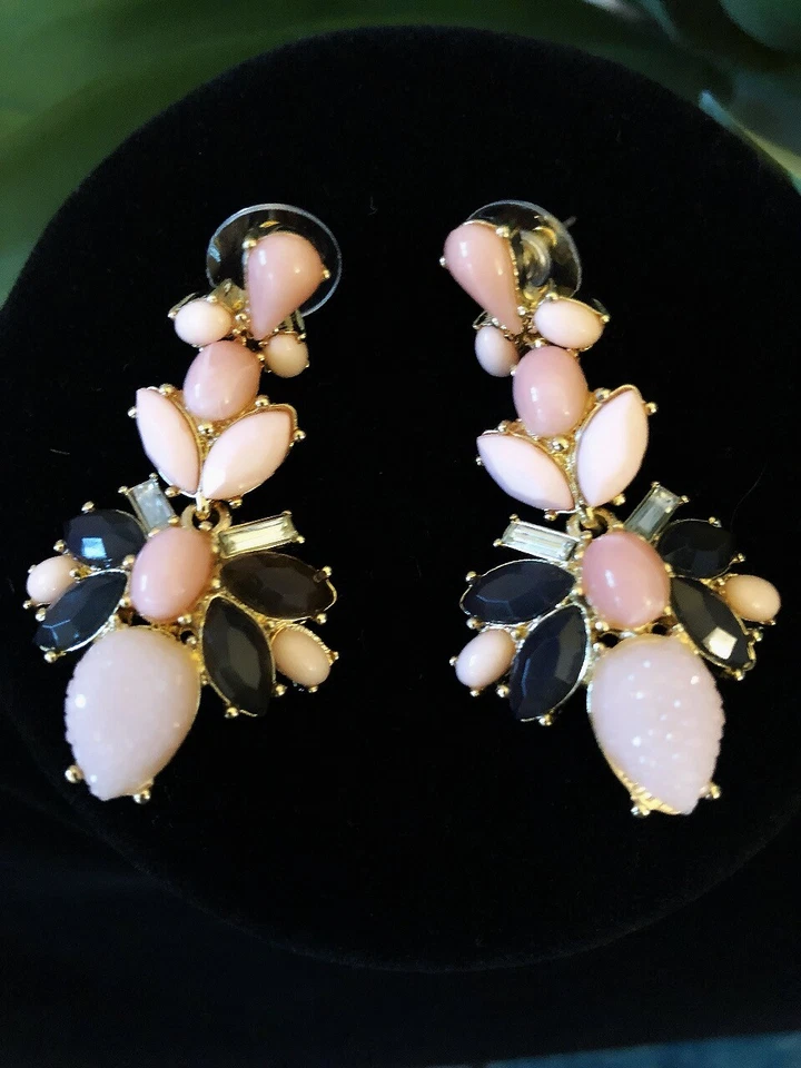 Pendientes araña Lee By Lee Angel para mujer color mutli cabujón nuevos con etiquetas 49 rosa Foto 4 de 4