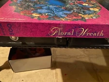 Springbok Sealed Jigsaw Circular Puzzle 500 Pcs Floral Wreath