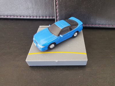 Blue Nissan Sileighty 1/72 KK-Heart Initial D with Plinth