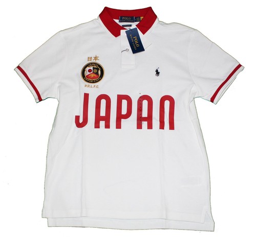 Polo Ralph Lauren Custom Slim Fit Pony Logo Crest World Cup Soccer Country Shirt - Picture 26 of 30