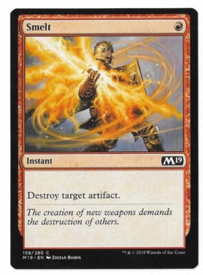 MTG Smelt Core Set 2019 (M19) Common Magic the Gathering Card #158/280  Unplayed