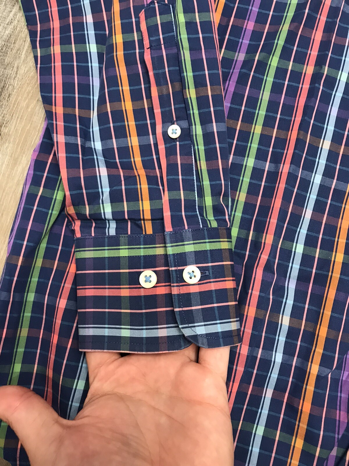 PETER MILLAR Weekender Finish Checked Button Down… - image 5