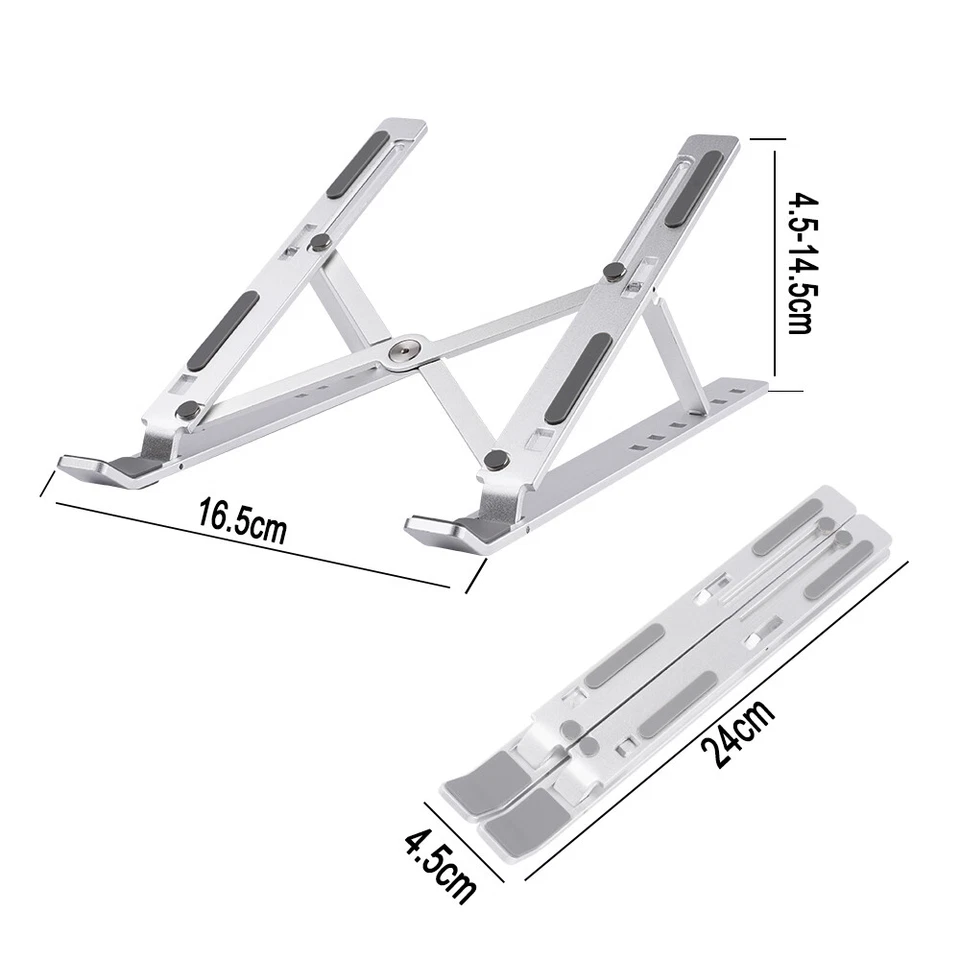 Suporte para laptop, suporte para laptop riser suporte para tablet computador - Imagem 3 de 4