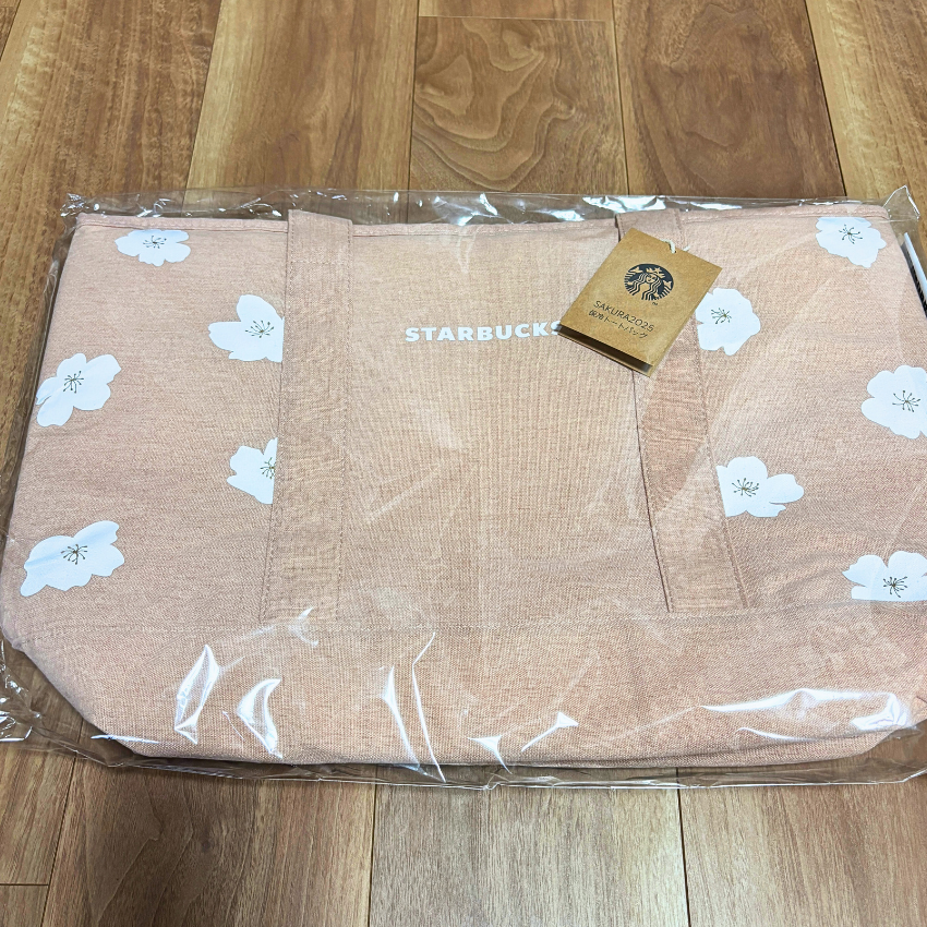 Starbucks Japan SAKURA 2025 Cooling Tote Bag Cherry Blossoms | eBay