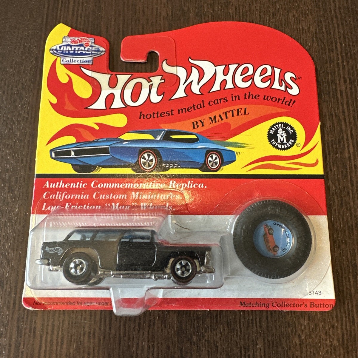 Hot Wheels 25th Anniversary Classic Nomad # 5743 BLACK
