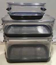 Food Keeper Prepworks by Progressive Produce ProKeeper 3 piece set w/ Venting