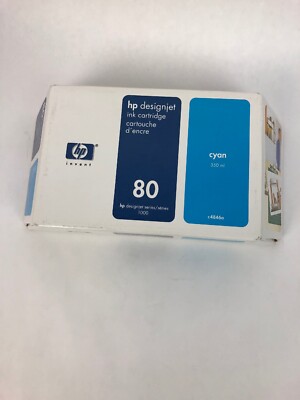 HP 80 Cyan - Cartouche d'encre HP d'origine (C4846A) prix Maroc