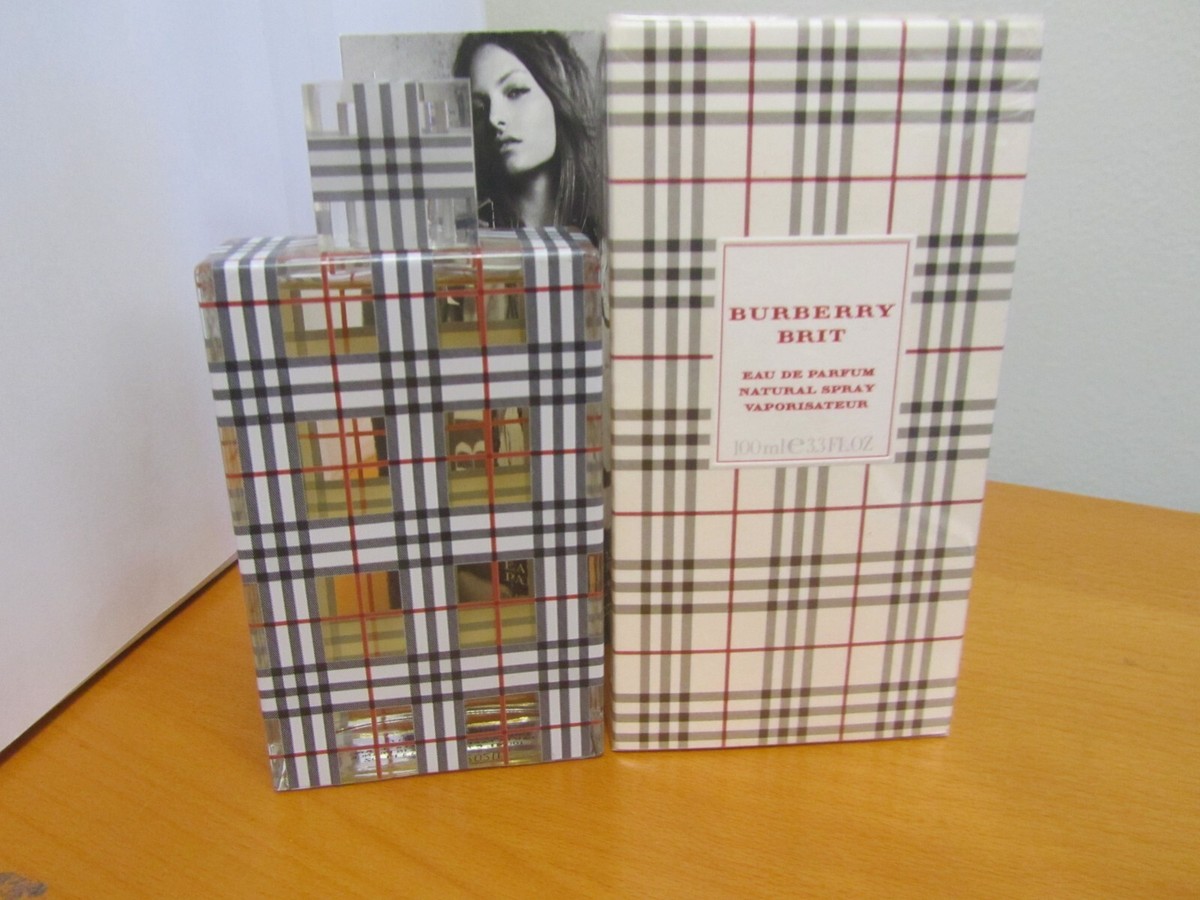 Burberry Brit Perfume Women 3.3 oz / 100 ml Eau De Parfum Spray