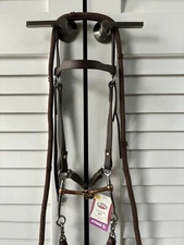 New Western Biothane Horse Bridle W/ New Weaver Bit & Bar J Nylon Round Reins