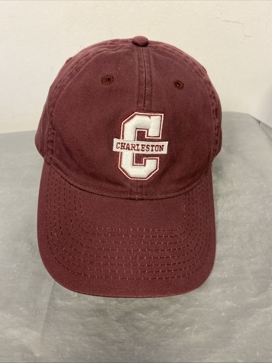 College of Charleston Cougars Red Lagacy Strap Back Adjustable Cap Hat /807